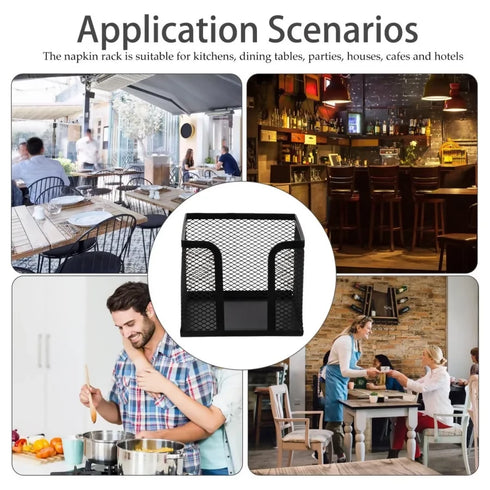 Metai Mesh Min Notebook Memo Holder